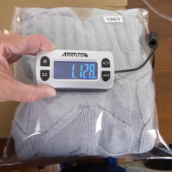 Aritzia Wilfred Merino Wool Sweater SZ L Turtleneck Cable Knit Oversized Soft - Picture 12 of 12